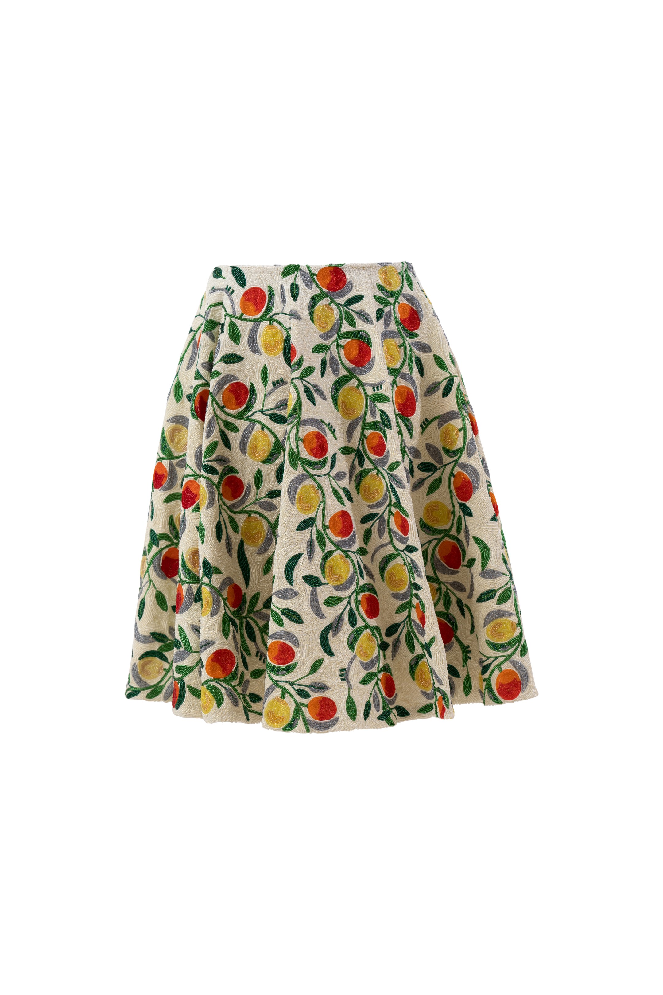 Pre order - white bearded skirt